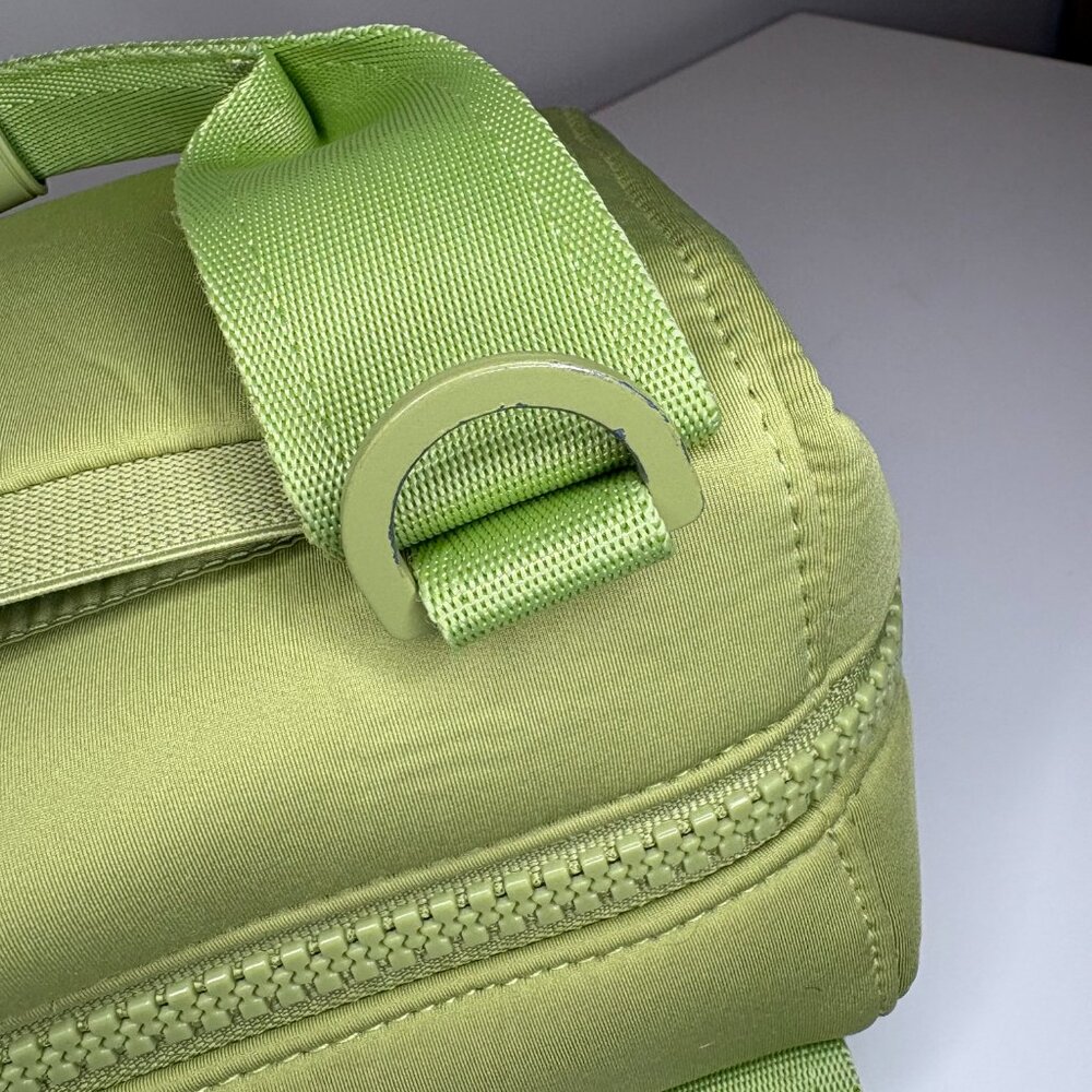 Dagne Dover London Carryall line Green Small Barely Used RARE FIND - Picture 12 of 14